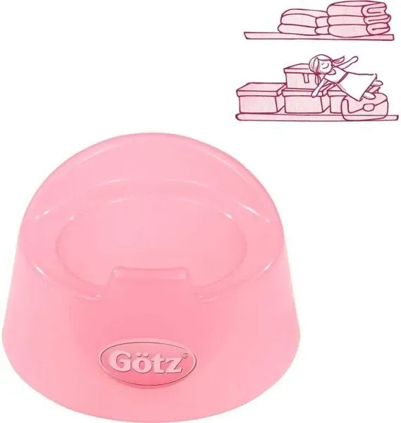 Gotz Boutique Doll Sized Pink Pretend Potty