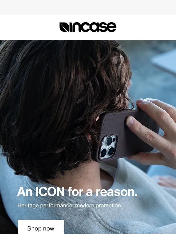 Incase - Iconic protection for iPhone 16