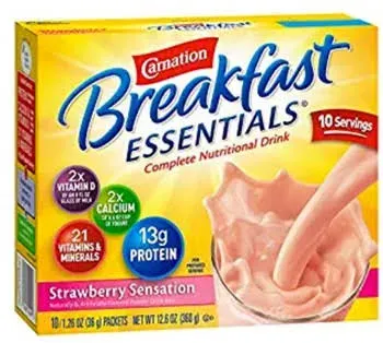 Carnation Breakfast Essentials Strawberry
