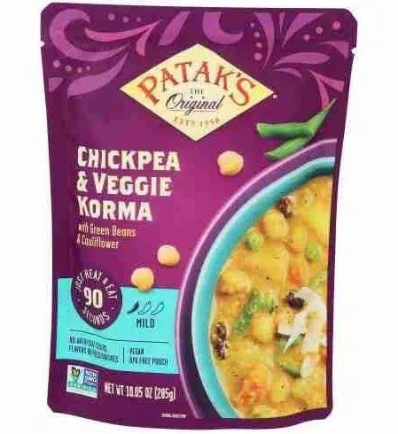 Patak's Chickpea & Veggie Korma