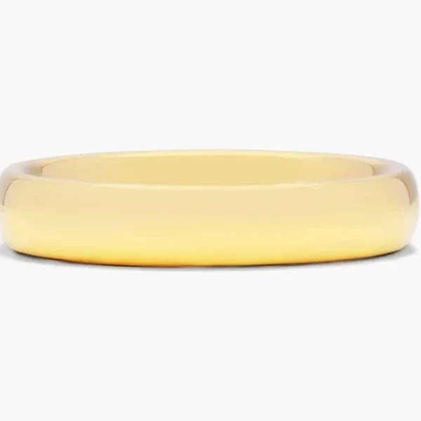 Slightly Domed Comfort Fit Mens Wedding Ring
