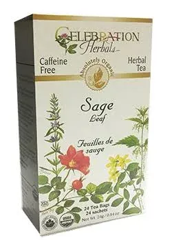 Celebration Herbals Organic Sage Leaf Tea