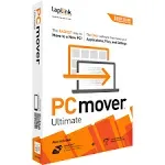 Laplink PCmover Ultimate 11 - Migration of your Applications, Files and Settings from an Old PC to a New PC - Data Transfer Software - With Optional High Speed Ethernet Cable - 1 License
