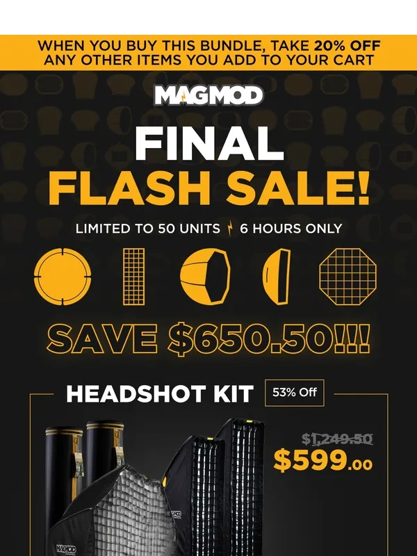 MagMod - Final Flash Sale ⚡ Save $650