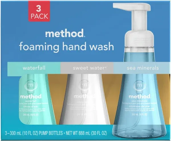 Method Foaming Hand Wash Soap Variety Pack