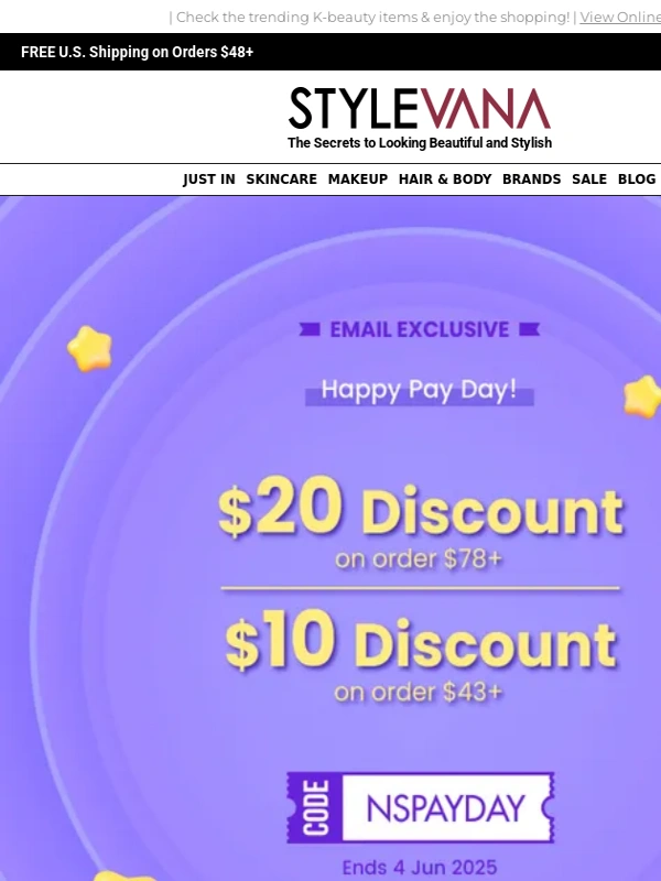 Stylevana - Hurry ? Pay Day wonders to grab??
