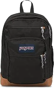 $38.99: JanSport Cool Backpack, with 15-inch Laptop Sleeve, Black at Amazon