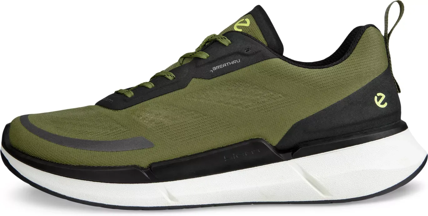 ECCO Biom 2.2 Low Breathru - Men's Textile Sneaker - Green