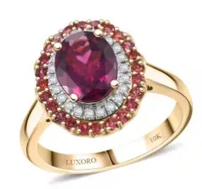 Certified & Appraised Luxoro AAA Radiant Ember Garnet