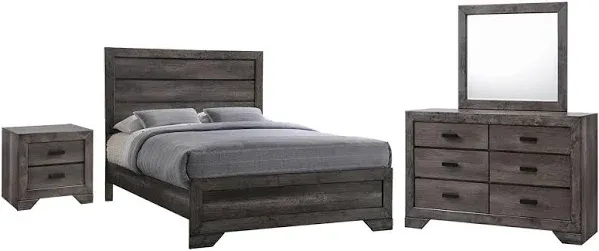 Picket House Furnishings Grayson Panel 4PC Bedroom Set