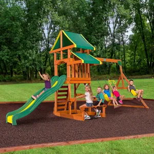 Backyard Discovery Tucson Cedar Wood Swing Set