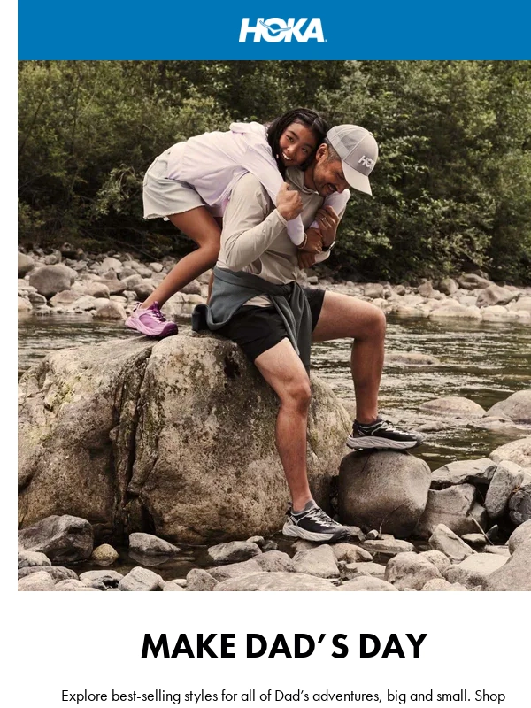 Hoka - His next pair of dad shoes