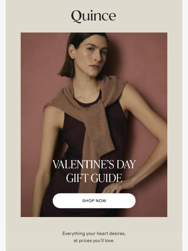 Quince - Just dropped: the ultimate Valentine’s Day edit
