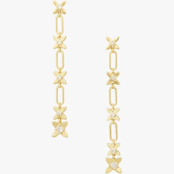 Kate Spade Heritage Bloom Linear Earrings