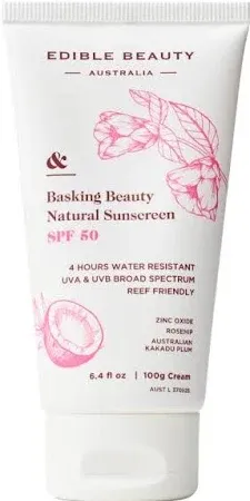 Basking Beauty Natural Sunscreen SPF50