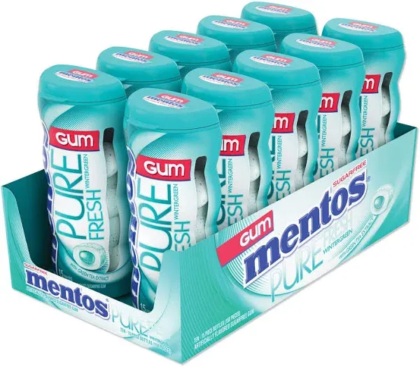 Mentos Pure Fresh Sugar-Free Wintergreen Gum