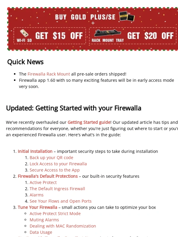 Firewalla - New and Updated: Getting Started With Firewalla