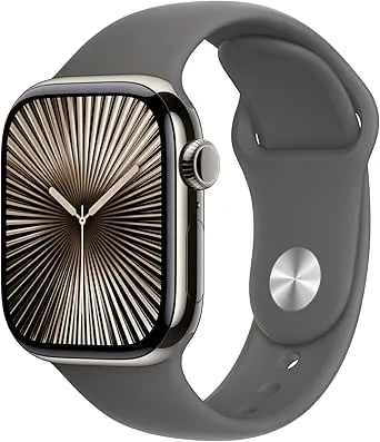 from $549: Apple Watch Series 10 GPS + Cellular Titanium Case at Amazon