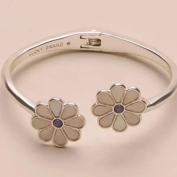 Lucky Brand Women's Daisy Cuff Bracelet