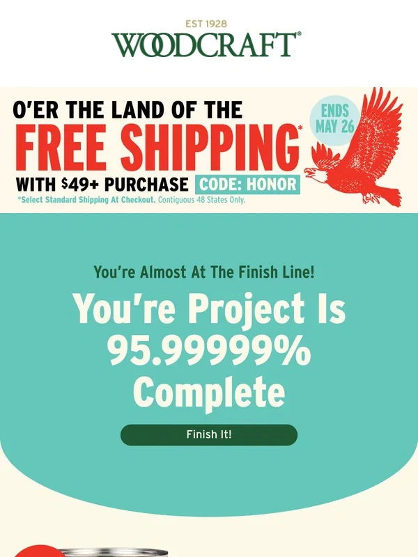 Woodcraft - Will Free Shipping Unruffle Those Feathers?