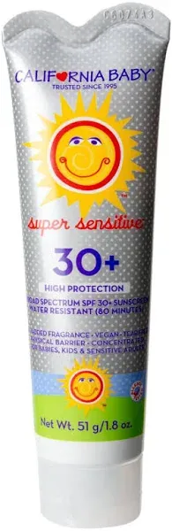 California Baby Broad Spectrum SPF 30+ Sunscreen