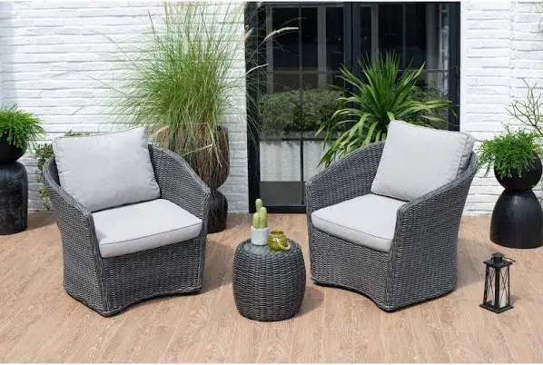 Amazonia Dark Cottage Conversation Set