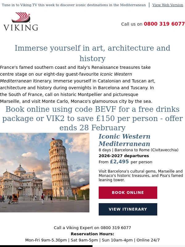 Viking River Cruises - Explore France's Riviera and Tuscany