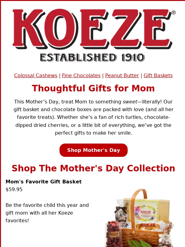 Koeze - Make This Mother's Day Extra Special!