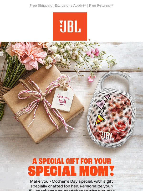 JBL - Hurry! Mother’s Day Deals Up to 40% Off End Soon