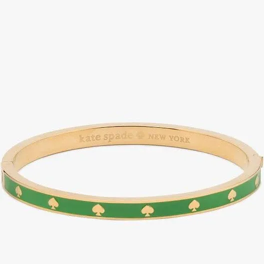 Kate Spade Spot The Spade Enamel Hinged Bracelet