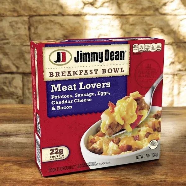 Jimmy Dean Meat Lovers Breakfast Bowl
