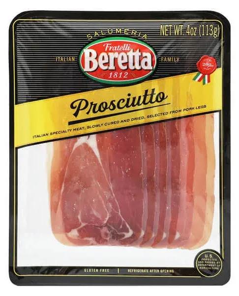 Prosciutto Sliced 3.99 oz 113gr