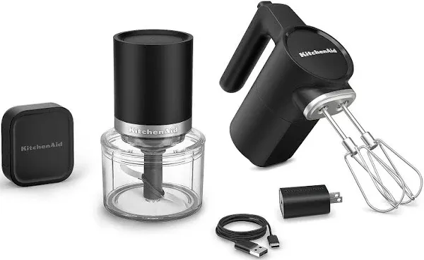 KitchenAid Go Cordless Mixer and Chopper Bundle with Battery