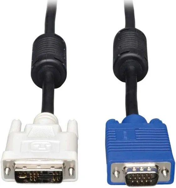 Tripp Lite DVI to VGA Monitor Cable RGB High Resolution P556