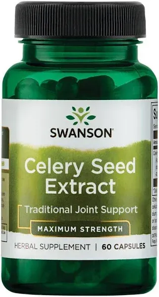 Swanson Celery Seed Extract Maximum Strength 150 mg 60 Caps