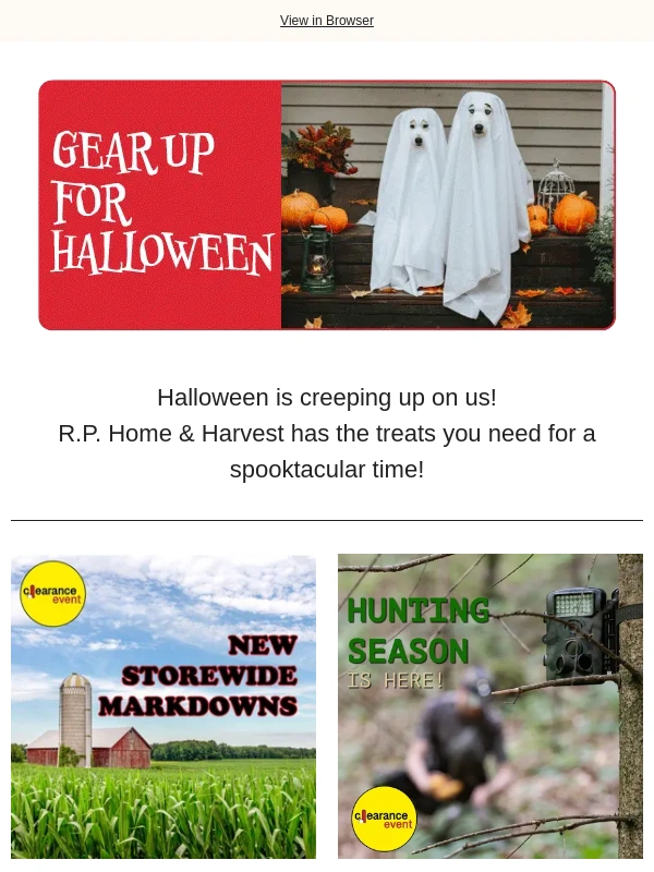 Runnings - Gear up for Halloween! ?