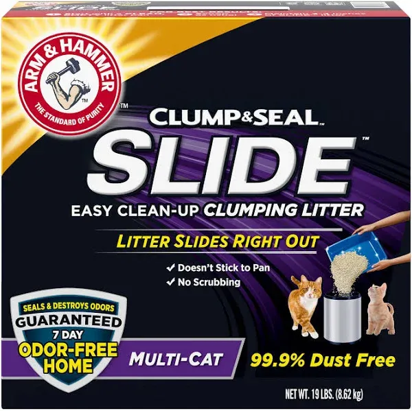 Arm & Hammer Slide Multi-Cat Easy Clean-Up Litter