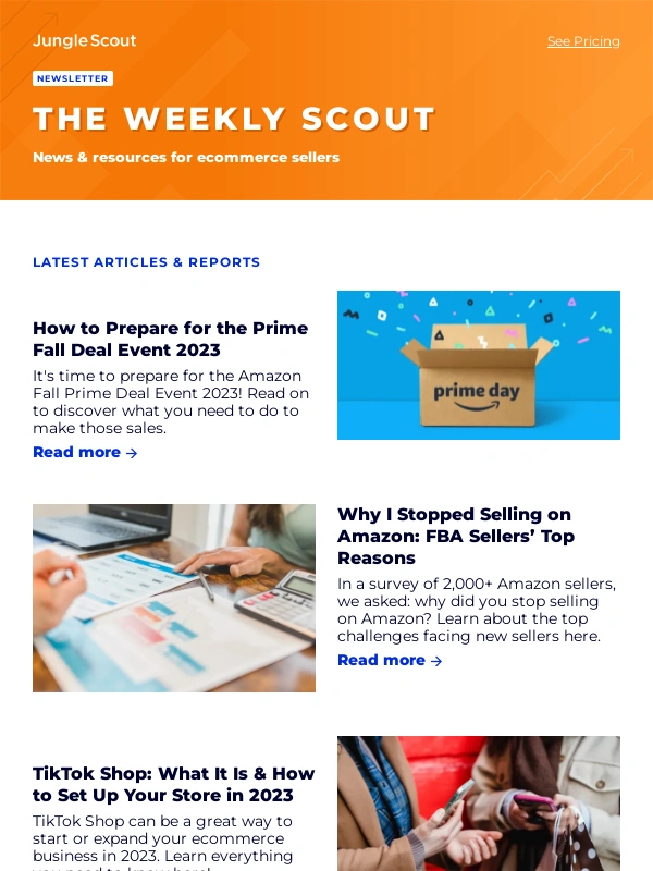 Jungle Scout - Prepare for the Prime Fall Deal Event 2023 | Why I Stopped Selling on Amazon | TikTok Shop Guide 2023