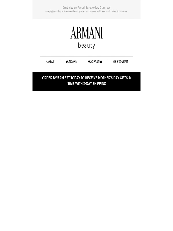 Giorgio Armani Beauty - Limited Time: Select a Complimentary Full-Size Gift