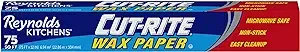 [S&S] $2.06*: 75 Sq. Ft. Reynolds Cut-Rite Wax Paper at Amazon