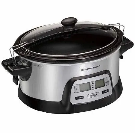 Hamilton Beach Programmable FlexCook 6-Qt. Slow Cooker