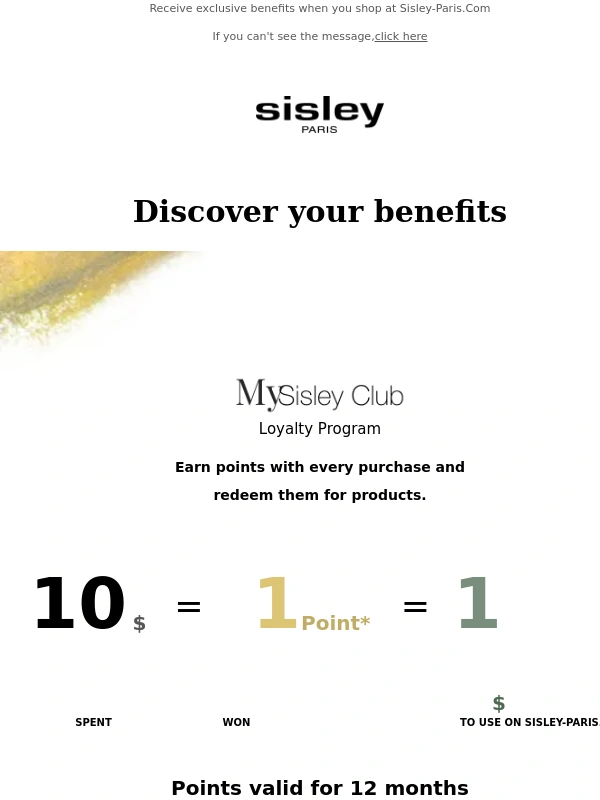 Sisley Paris - Enjoy a unique experience at Sisley-Paris.com