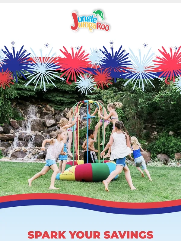 Jungle Jumparoo - Jump into 10% OFF this 4th of July!