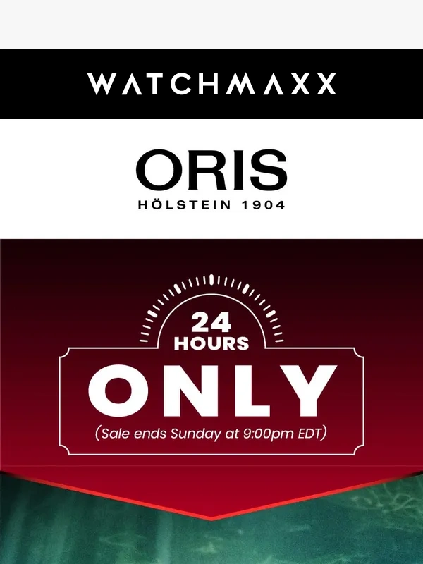 WatchMaxx - ⏰ ORIS Aquis $899 • 24-HOUR Sale!