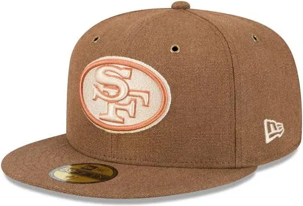 New Era San Francisco 49ers Antique Plaid Fitted Hat