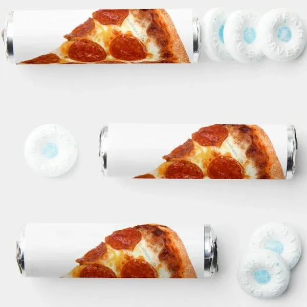 SlipperyJoe's classic pepperoni pizza slice melted 12 mint rolls