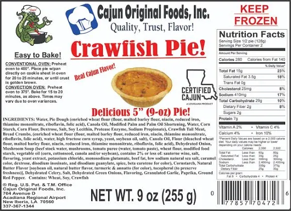 Cajun Original Mini Crawfish BULK