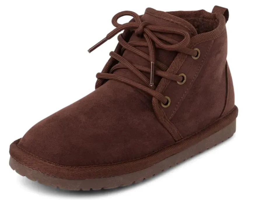 The Childrens Place Boys Lace Up Teddy Boots – Boys