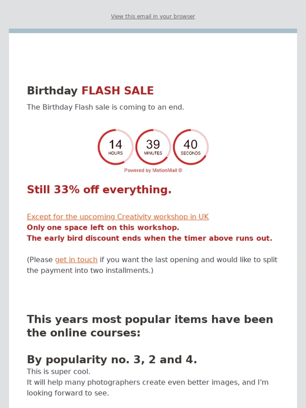 Todoist - Flash sale is about to end