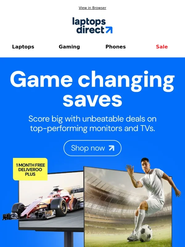 Laptops Direct - Score Big: Tech Deals from £59